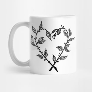 Heart of Vines Mug